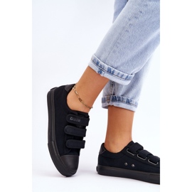 Klassiset tekstiililenkkarit tarranauhalla Big Star LL274A204 musta 2