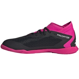 Adidas Predator Accuracy.3 In Jr GW7076 jalkapallokengät monivärinen musta 1