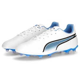 Puma King Match FG/AG M 107257 01 jalkapallokengät valkoinen valkoinen 1