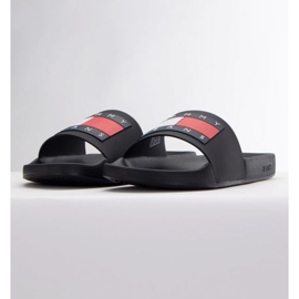 Tommy Hilfiger Jeans Pool Slides Ess M EM0EM01191BDS musta 1
