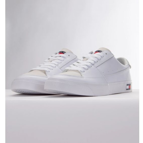 Kengät Tommy Hilfiger Vulcanized Ess M EM0EM01106 Ybr valkoinen 1