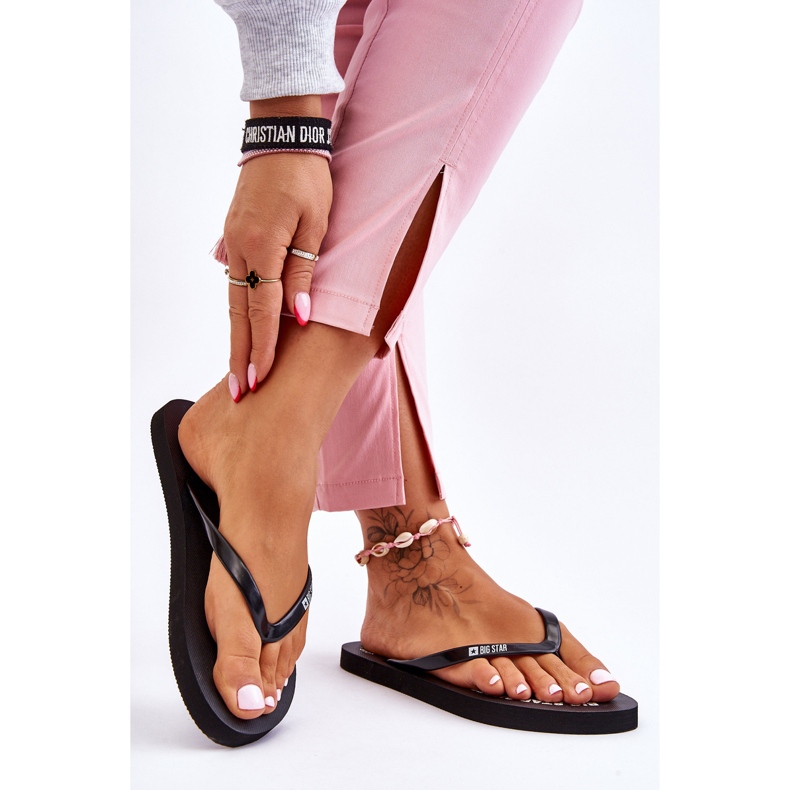 Mukavat Big Star varvastossut LL274800 musta 2