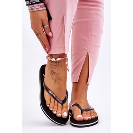 Naisten kevyet varvastossut Big Star LL274761 musta 1