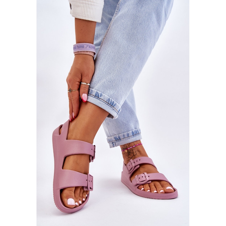 Naisten vaaleat sandaalit Big Star LL274744 Purppura violetti 2