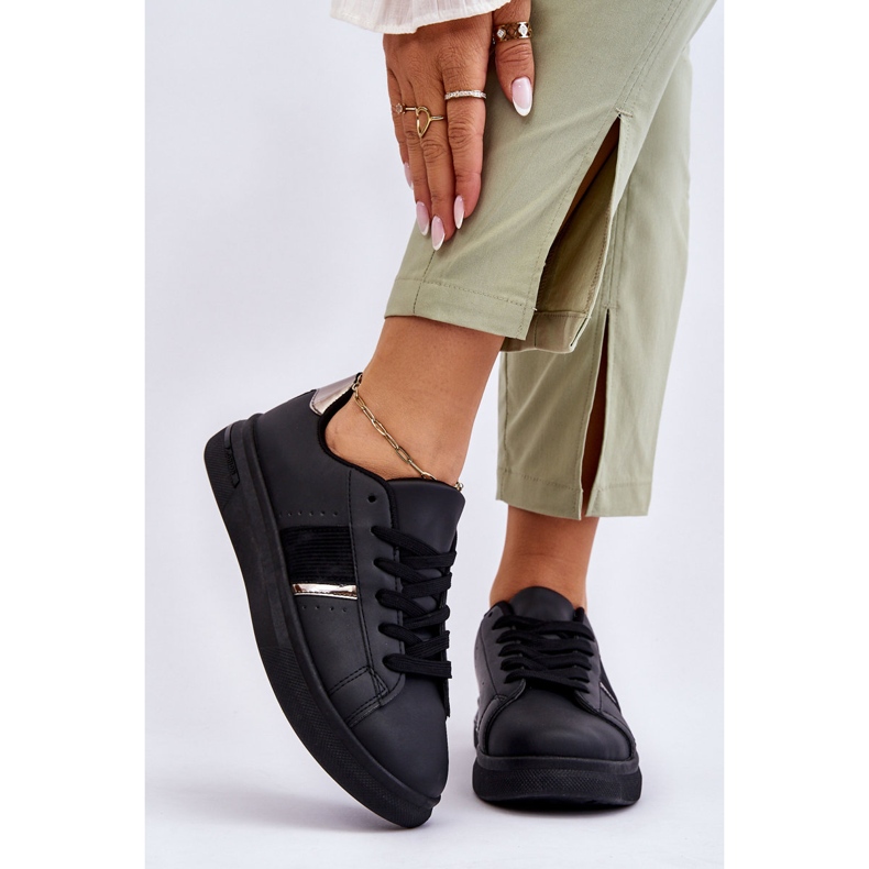 PG1 Naisten alustan urheilukengät Musta Soris 1