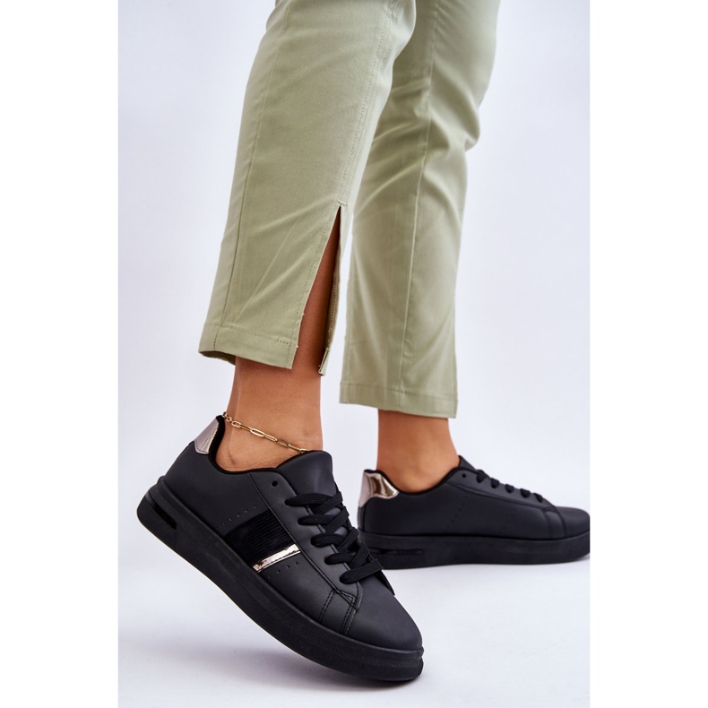 PG1 Naisten alustan urheilukengät Musta Soris 2