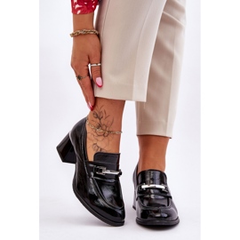 Lemar Mukavat lakatut Damira mustat pumput 1