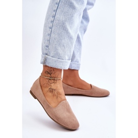 BM Klassiset mokkanahkabeiget Nash ballerinat 2