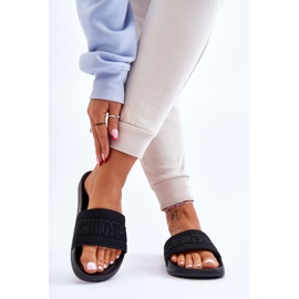 Naisten muodikkaat Big Star -tossut LL274A158 musta 2