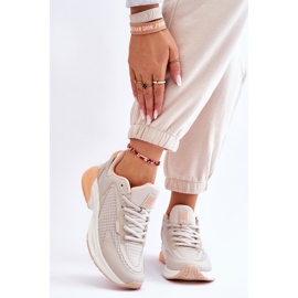 Mukavat Memory Foam System Big Star -urheilukengät LL274336 beige 2