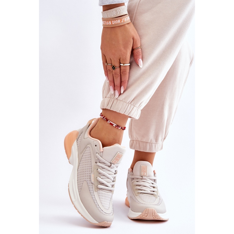 Mukavat Memory Foam System Big Star -urheilukengät LL274336 beige 2