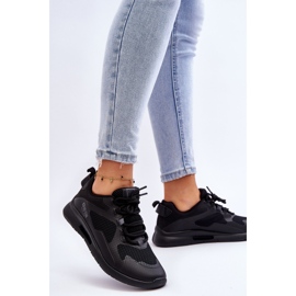 Naisten urheilukengät tennarit Big Star LL274372 musta 2