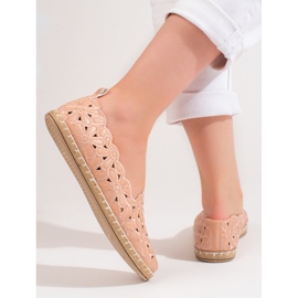 W. Potocki Naisten harjakattoiset balerinat Potocki beige 2