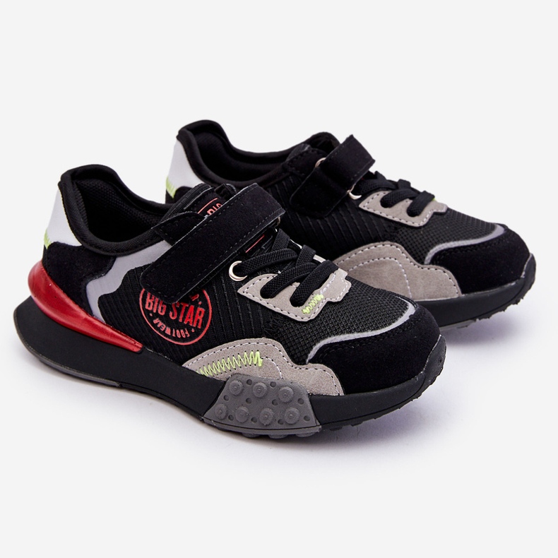 Lasten tennarit Memory Foam System Big Star LL374224 musta 1 Lasten tennarit Memory Foam System Big Star LL374224 musta 1