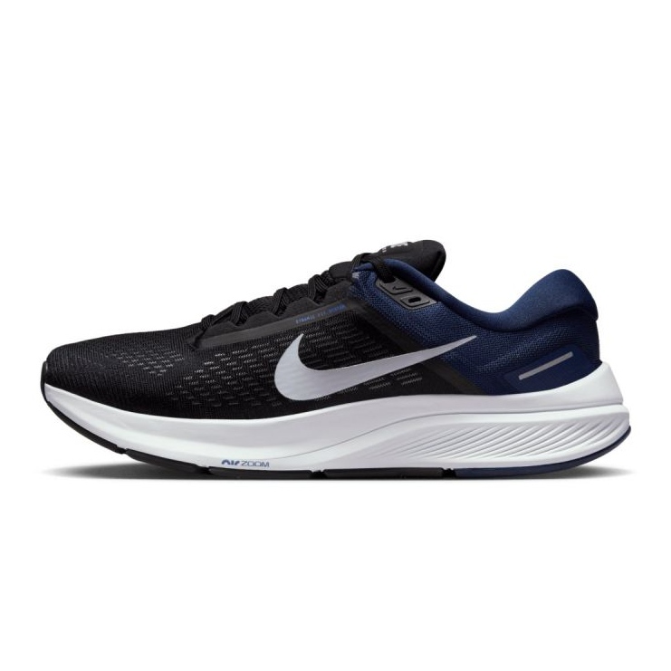 Nike Air Zoom Structure 24 M DA8535-009 kengät musta laivastonsininen 1
