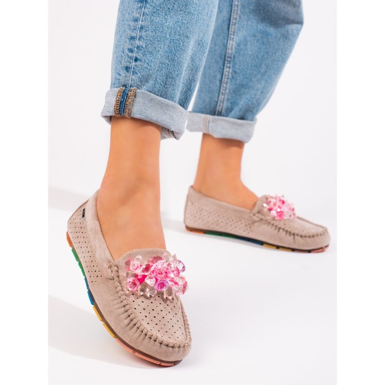 Naisten mokkahousut Shelovet beige 1