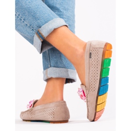 Naisten mokkahousut Shelovet beige 2