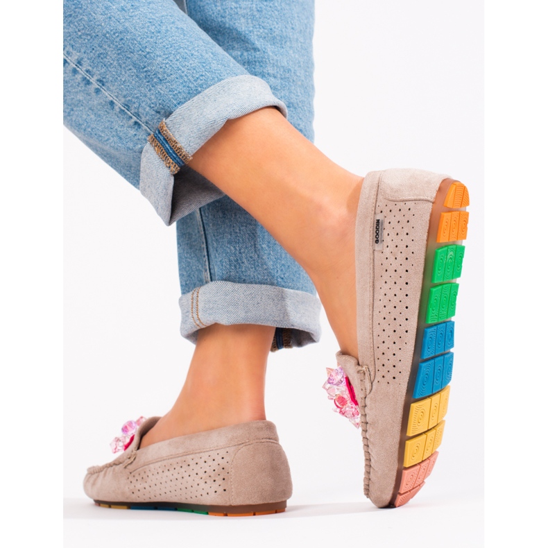 Naisten mokkahousut Shelovet beige 2