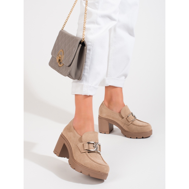 W. Potocki Beiget mokkanahkaiset Potockin korkokengät 2