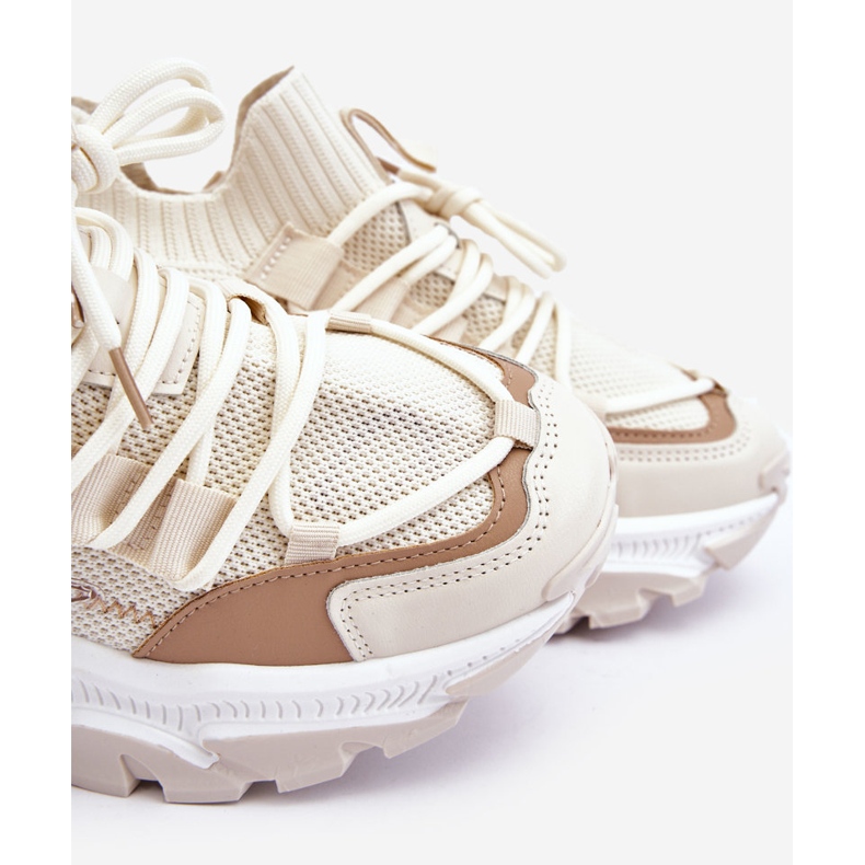 Naisten sukkalenkkarit beige Keaton 1