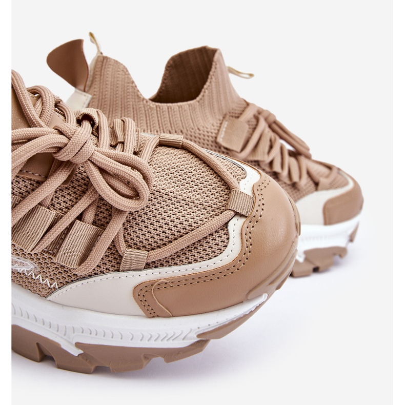 PS1 Naisten Slip-on-lenkkarit Tummanbeige Keaton 2