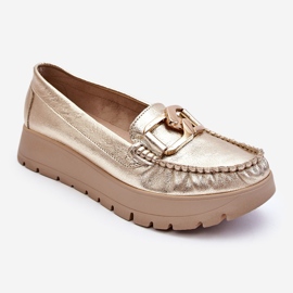 Lemar Platform Loafers kultaisella Desmond-koristeella kultainen 1