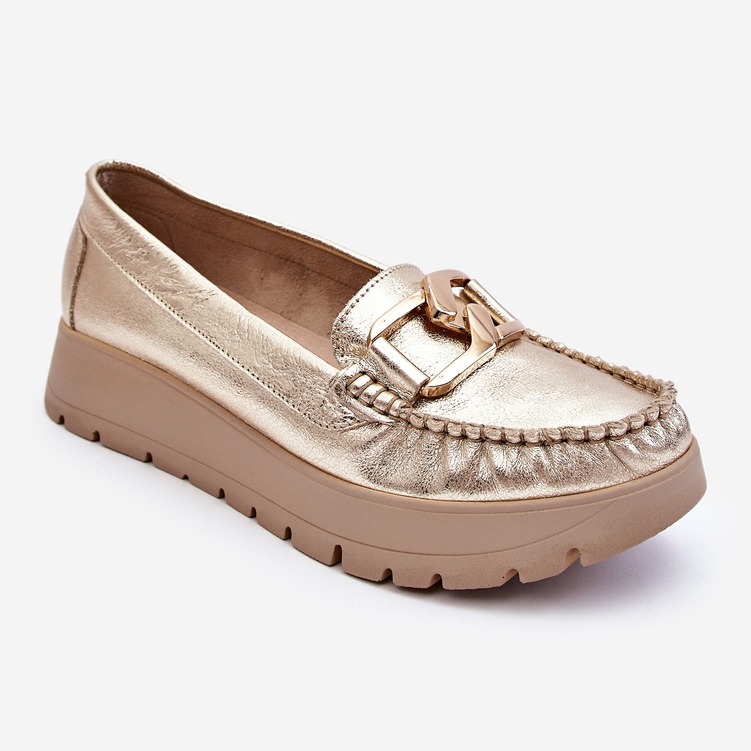 Lemar Platform Loafers kultaisella Desmond-koristeella kultainen 1