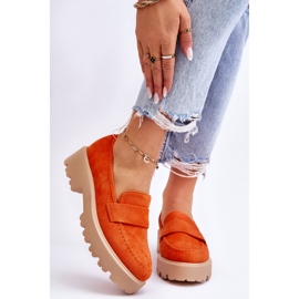 Vinceza Corrin Classic Suede Loafers Loafers Oranssi 1