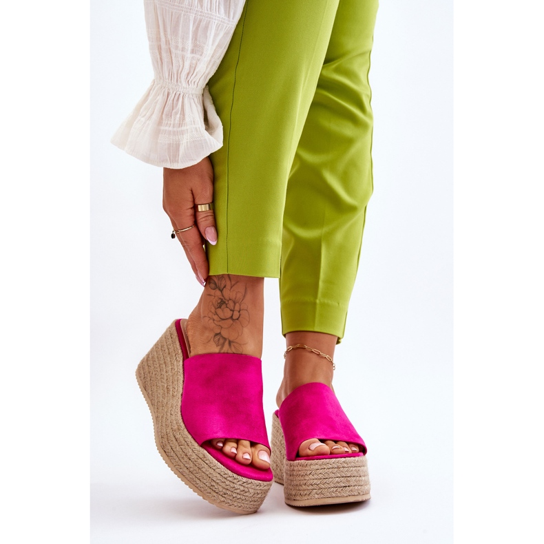 FS1 Naisten kiila- ja alustavarvastossut Fuchsia Ysabel vaaleanpunainen 1 FS1 Naisten kiila- ja alustavarvastossut Fuchsia Ysabel vaaleanpunainen 1