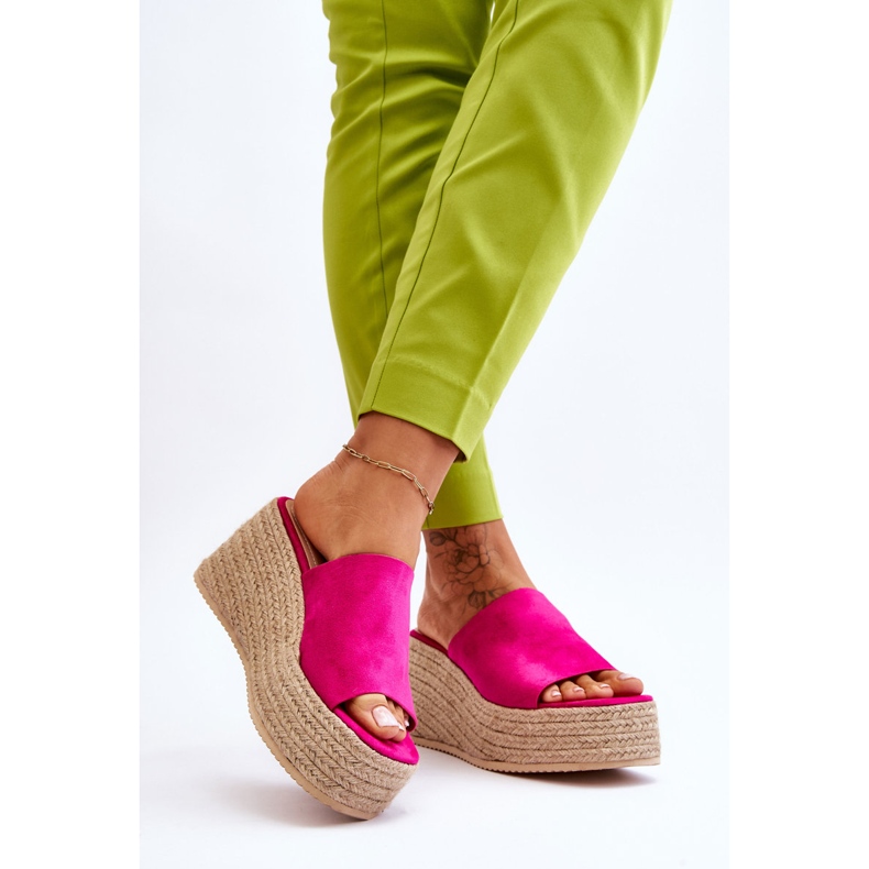 FS1 Naisten kiila- ja alustavarvastossut Fuchsia Ysabel vaaleanpunainen 2 FS1 Naisten kiila- ja alustavarvastossut Fuchsia Ysabel vaaleanpunainen 2