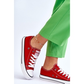 Naisten tennarit Big Star T274020 punainen 6