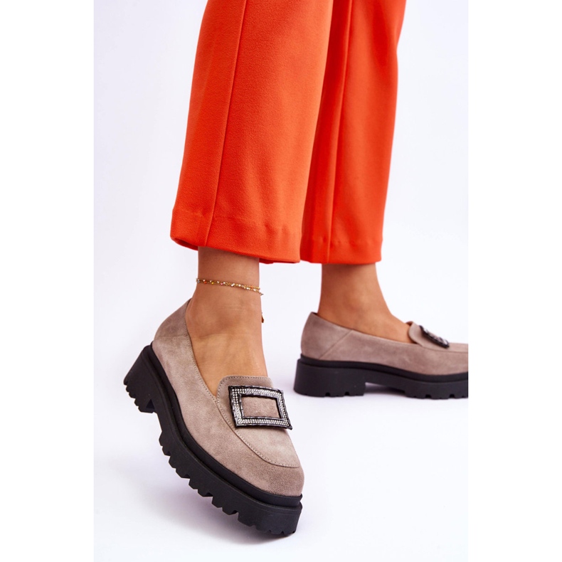 FILIPCZYK Mukavat beige-mokkanahkaat Agathe 2