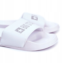 Miesten tohvelit Big Star Rubber White GG174935 valkoinen 4