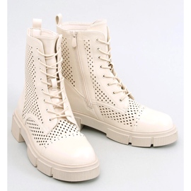 BM Wyman Beige harjakattoiset nauhasaappaat 2