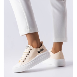 Lee Cooper LCW-23-44-1626L beigenväriset tennarit 1