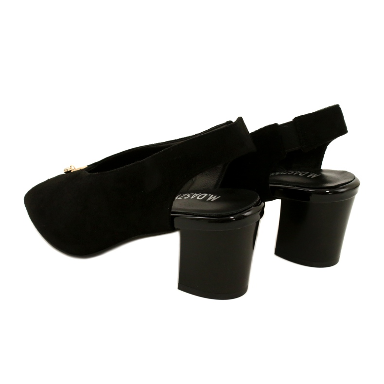 Naisten sandaalit Daszyński Post SA169-6 Musta 4