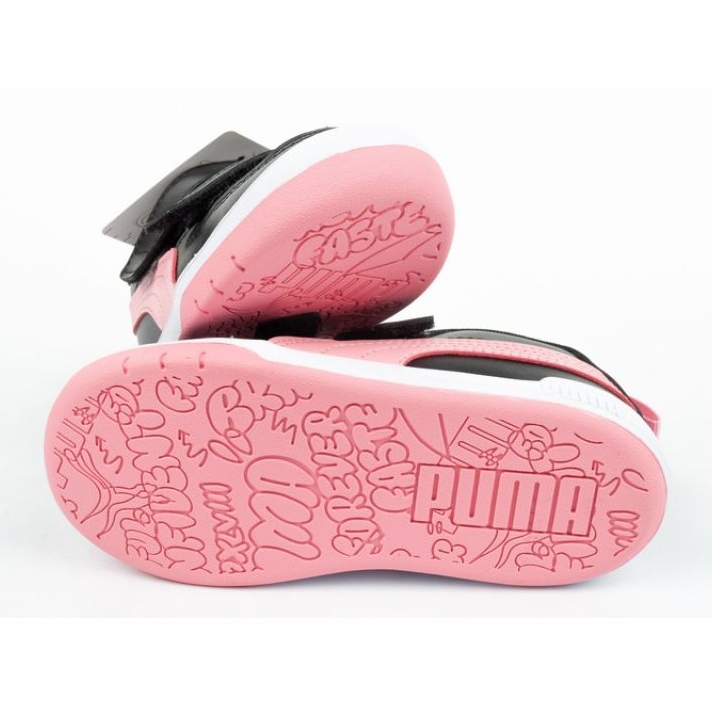 Puma Multiflex Jr 380741 05 musta vaaleanpunainen 1