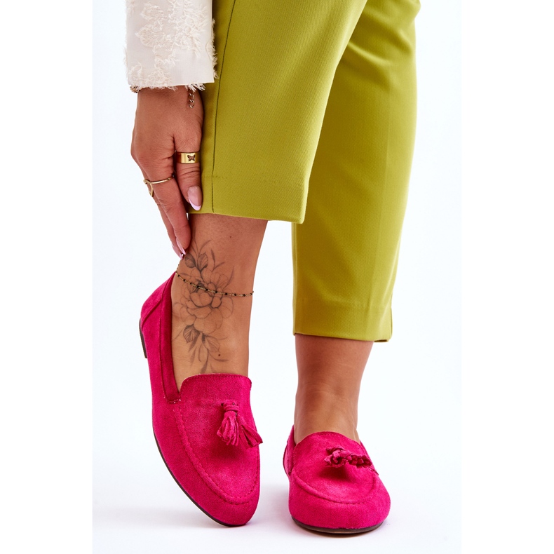 Suede Classic Loafers Hapsut Fuchsia Averil vaaleanpunainen 1