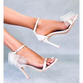 Seastar Laurence Beige rusetti korkokengät sandaalit 1