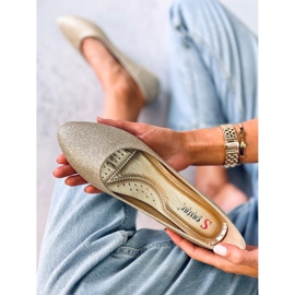 Seastar Chiesa Gold glitterballerinat kultainen 1