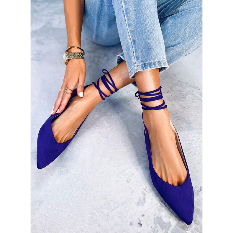 PA1 Dentoni Purple nauhalliset balettiassut violetti 1