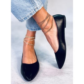 PA1 Junri Black Chain ballerinat musta 2