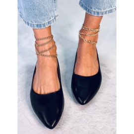 PA1 Junri Black Chain ballerinat musta 1