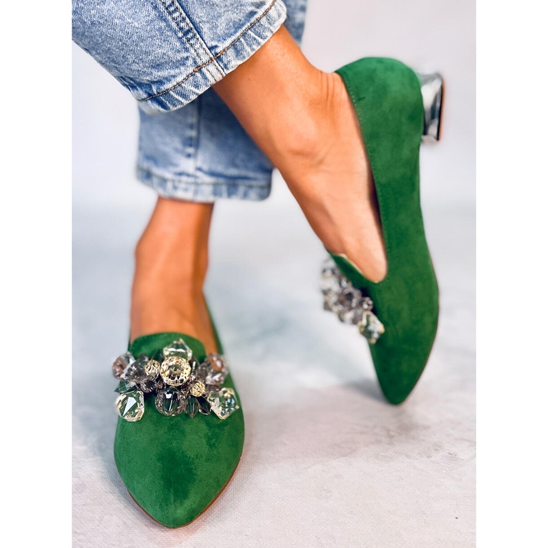PA1 Lords-loaferit Falconi Green -kivillä vihreä 1