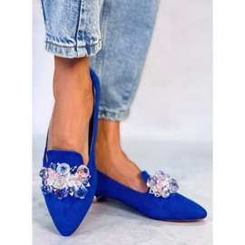 PA1 Lords loaferit Falconi Royal Blue -kivillä sininen 1