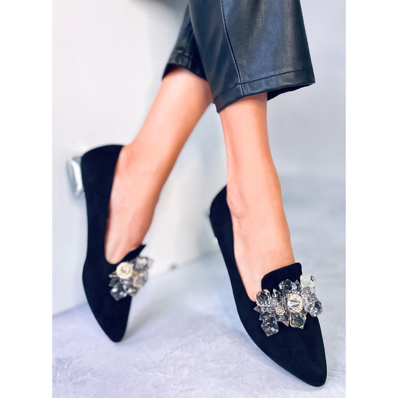 PA1 Lords-loaferit Falconi Black -kivillä musta 1