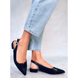 Seastar Sanaz Blackin avokorkoiset balettit musta 1