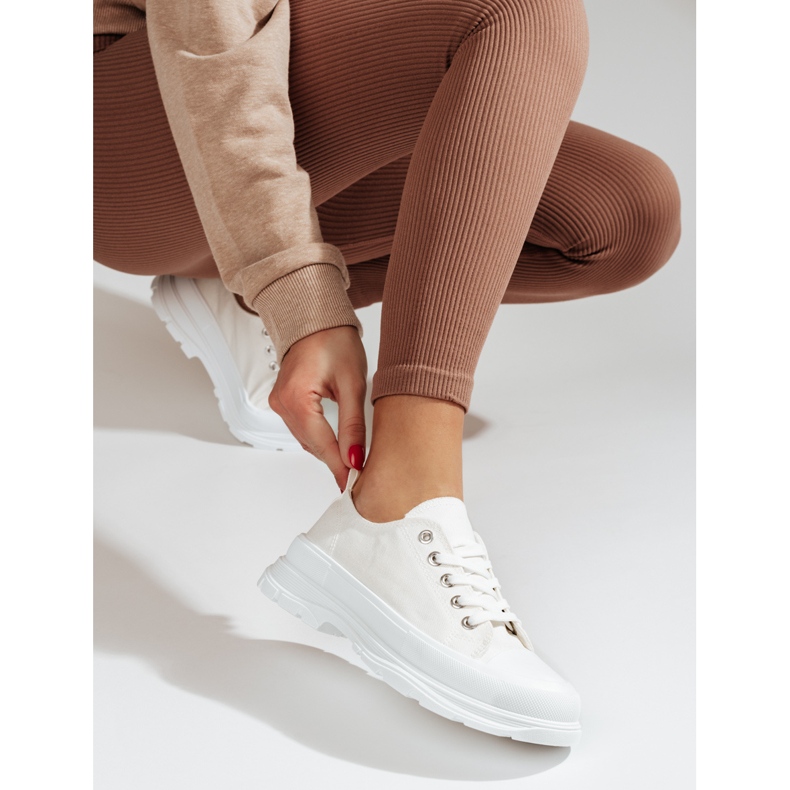 PA1 Naisten lenkkarit Shelovet valkoiset valkoinen 1