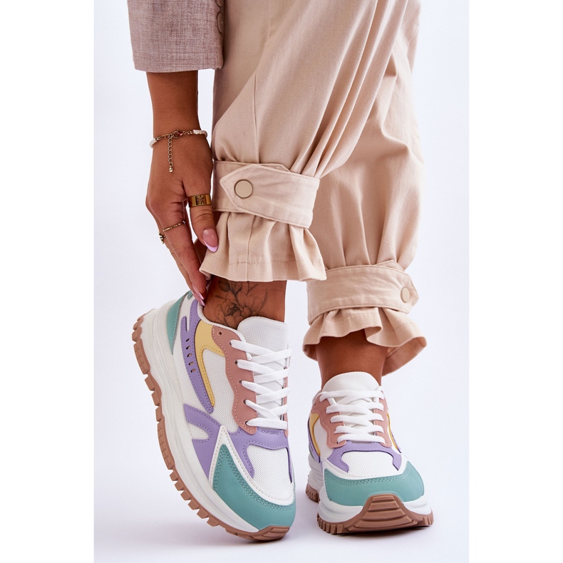 FI1 Naisten muodikkaat urheilujalkineet Moniväriset Georgette monivärinen 1