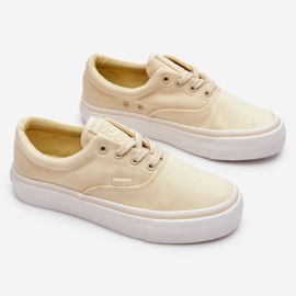 Big Star Fabric Platform tennarit LL274144 vaaleankeltainen 1